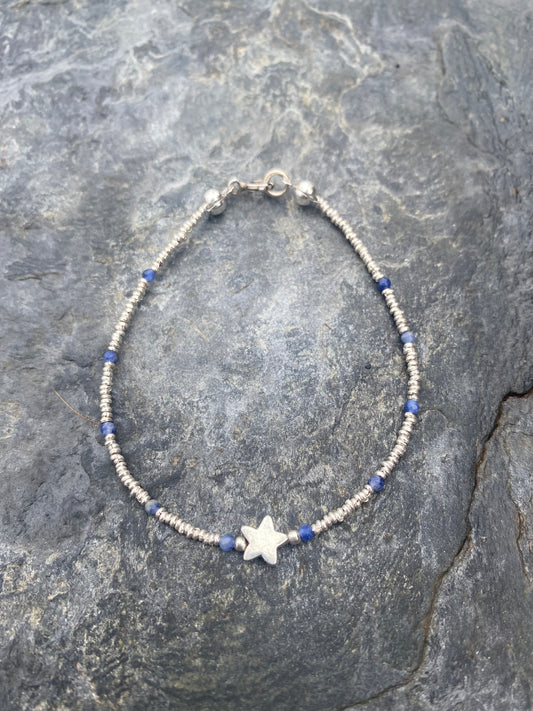 Pulsera Lapislazuli Estrella