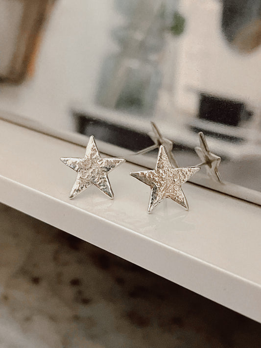 Aros Estrellas 1.7 cm